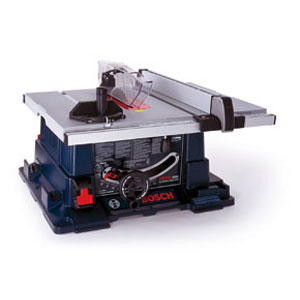 The 60-pound Bosch 4000 table saw