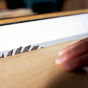 Getting the Blade Height on a table saw
