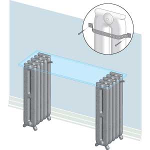 radiators with grilles