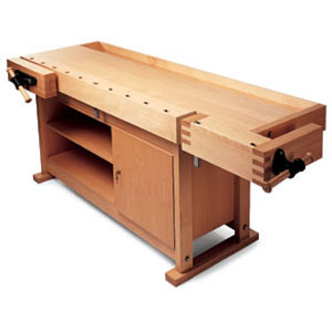 Woodworkers Bench: Garrett-Wade Traditional Storage Workbench