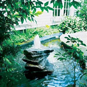 patio fountain