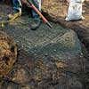 Add crushed stone