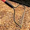 Fill the path with gravel

