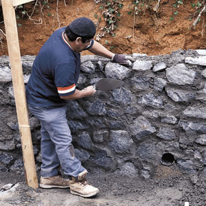 Retaining wall