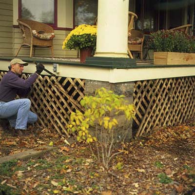 Remove the old lattice