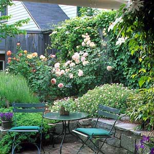gardens can help create private yards
