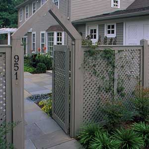 gardens can help create private yards