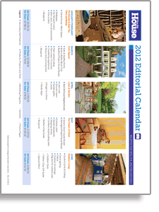 2011 editorial calender