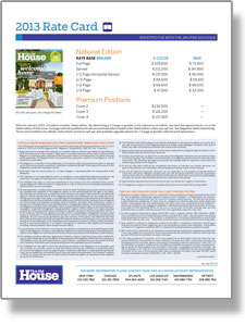 2010 rate card