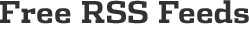Free RSS Feeds