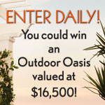 outdoor oasis sweepstakes