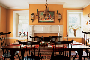 colonial dining room
