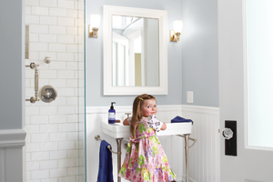 recently remodeled bath 