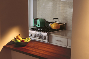 butcher block counter installation