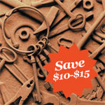 handmade chocolates shaped like tools