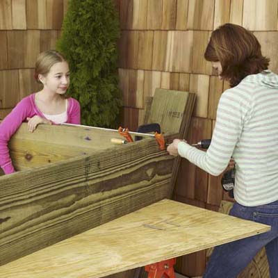 assemble the sandbox