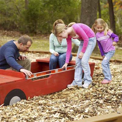 position the sandbox