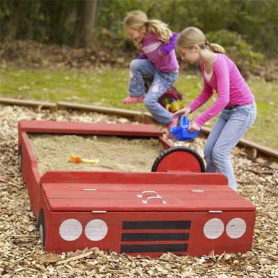 start playing in your sandbox