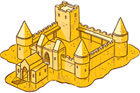 illustration of the sand castle