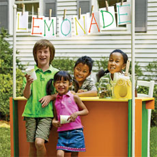 building a lemonade stand