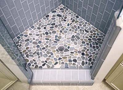 Minimal bathroom tiles