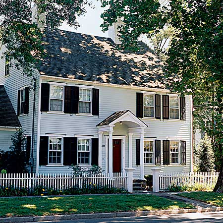 Georgian-style house in Fairfield, Connecticut