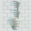 towel warmer with spiraled coils
