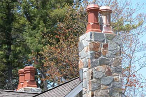 chimney pots