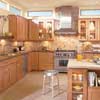 stock cabinets with a clean, modern look from American Woodmark