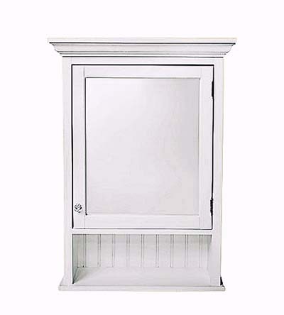 BATHROOM WALL CABINET ANTIQUE WHITE IN BATH ACCESSORIES - COMPARE