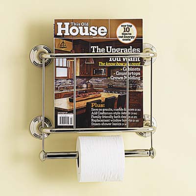 Kitchen  Bath Magazine on Tp And Magazine Holder   14 Kitchen And Bath Space Savers   Photos