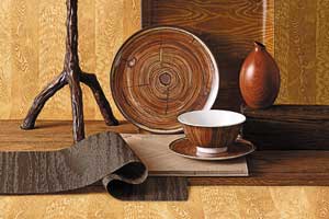 false wood material