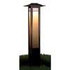 Kichler lamp pillars match perfectly with shrubs or flower beds