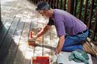 spring cleaning for the deck