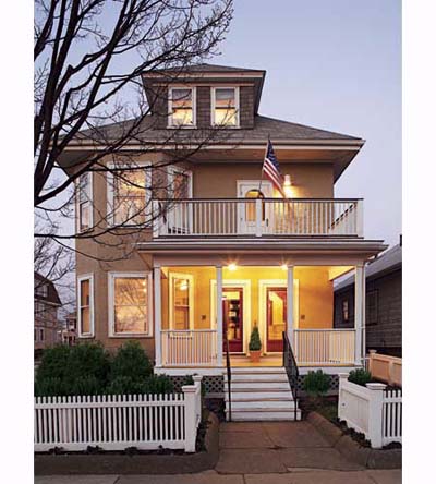 repaired stucco siding