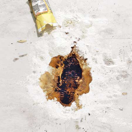 Cornmeal Soaks up Grease