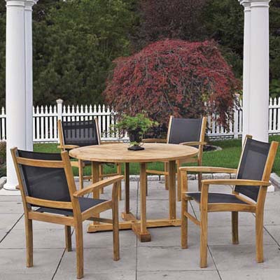 Teak Patio  on Classic Teak   Patio Dining Sets   Photos   Deck  Patio  Porch