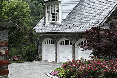 garage doors, carriage house style