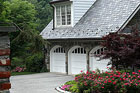garage doors/chamfered jambs/overhead