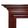 solid cherry mantel