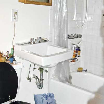 Bath Vanity   on Bathroom Before Upgrade   Bath Vanity Revamp   Photos   Bathroom