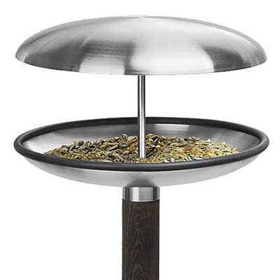 stainless steel bird feeder/ bath