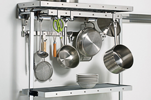 Kitchen and bath show, kitchen shelving