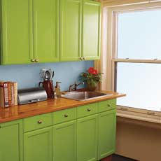 Painting Kitchen Cabinet