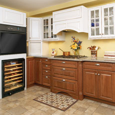 the Campbells made a showroom floor model into the kitchen they'd always wanted