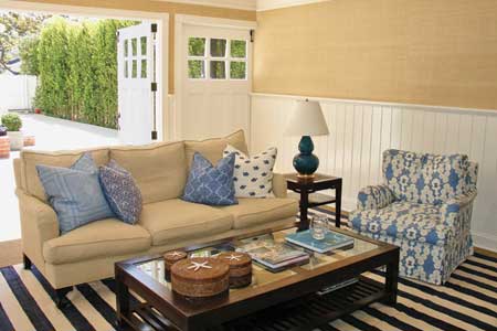 turning a garage into a media/rec room