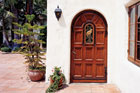 wood entry door styles