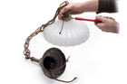 rewire a light fixture