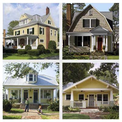 four house exteriors with dramatic upgrades