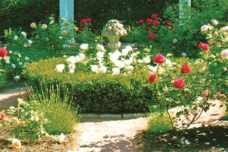 Garden urn